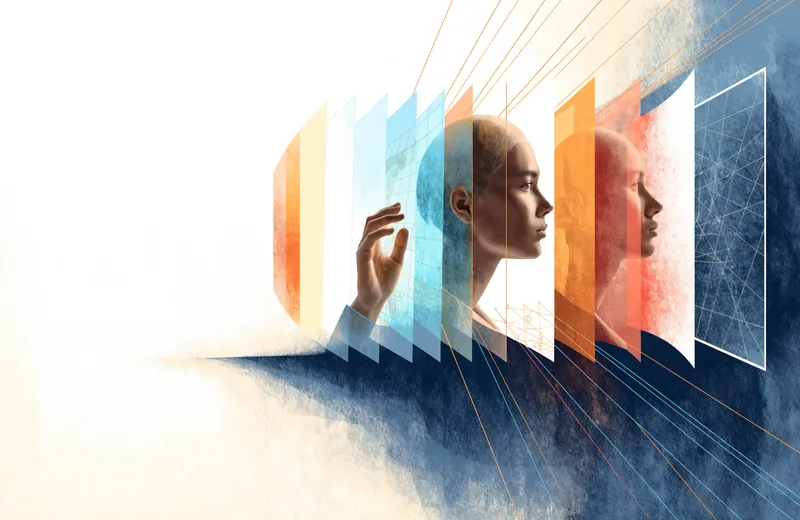 Editorial illustration for the Self-Understanding theme